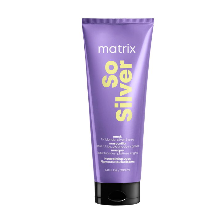 Masque capillaire tonifiant So Silver Triple Power pour cheveux blonds et argentés Écrire un commentaire