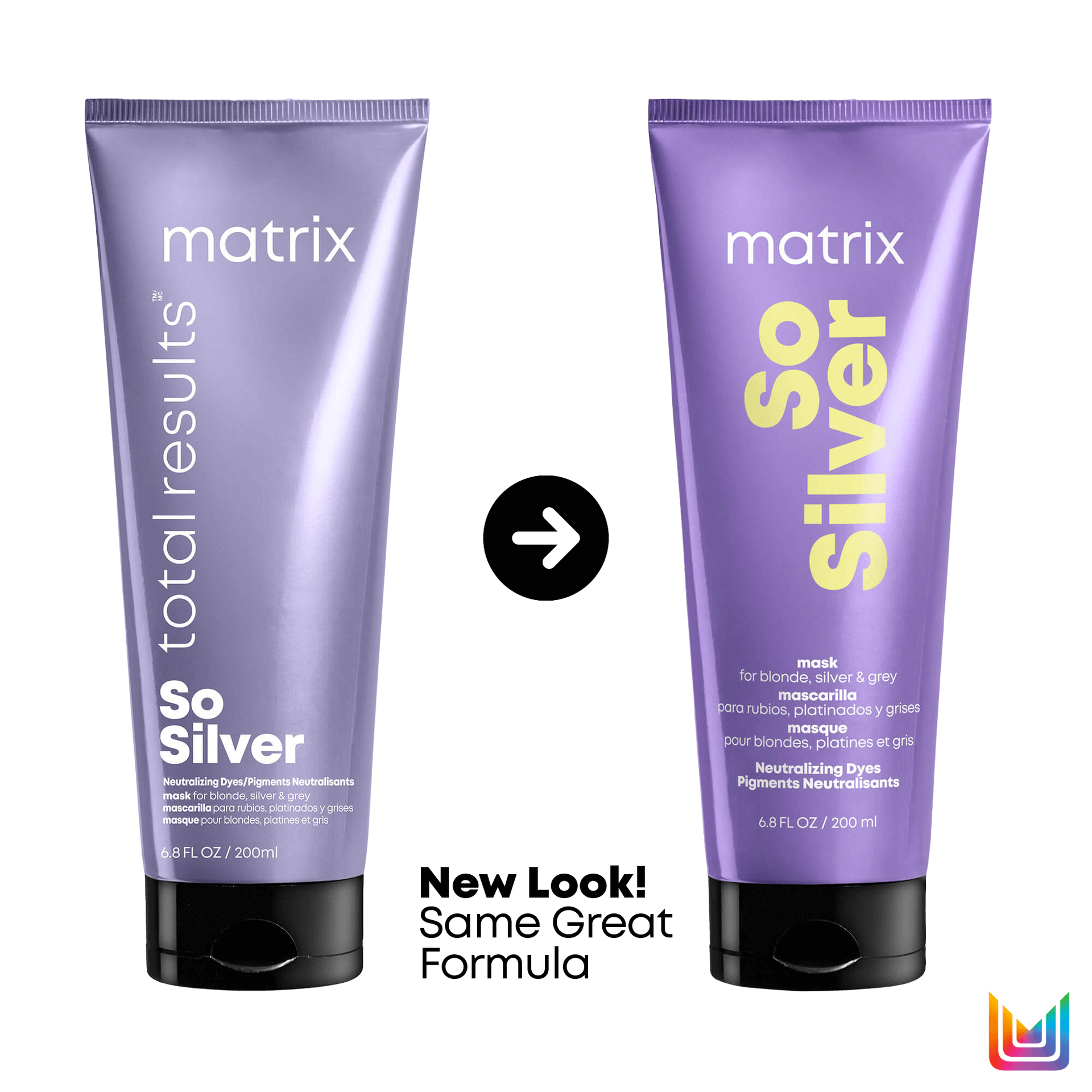 Masque capillaire tonifiant So Silver Triple Power pour cheveux blonds et argentés Écrire un commentaire