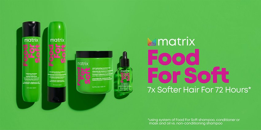 Feed Dry Hair Goodbye With Food For Soft - Matrix Professional