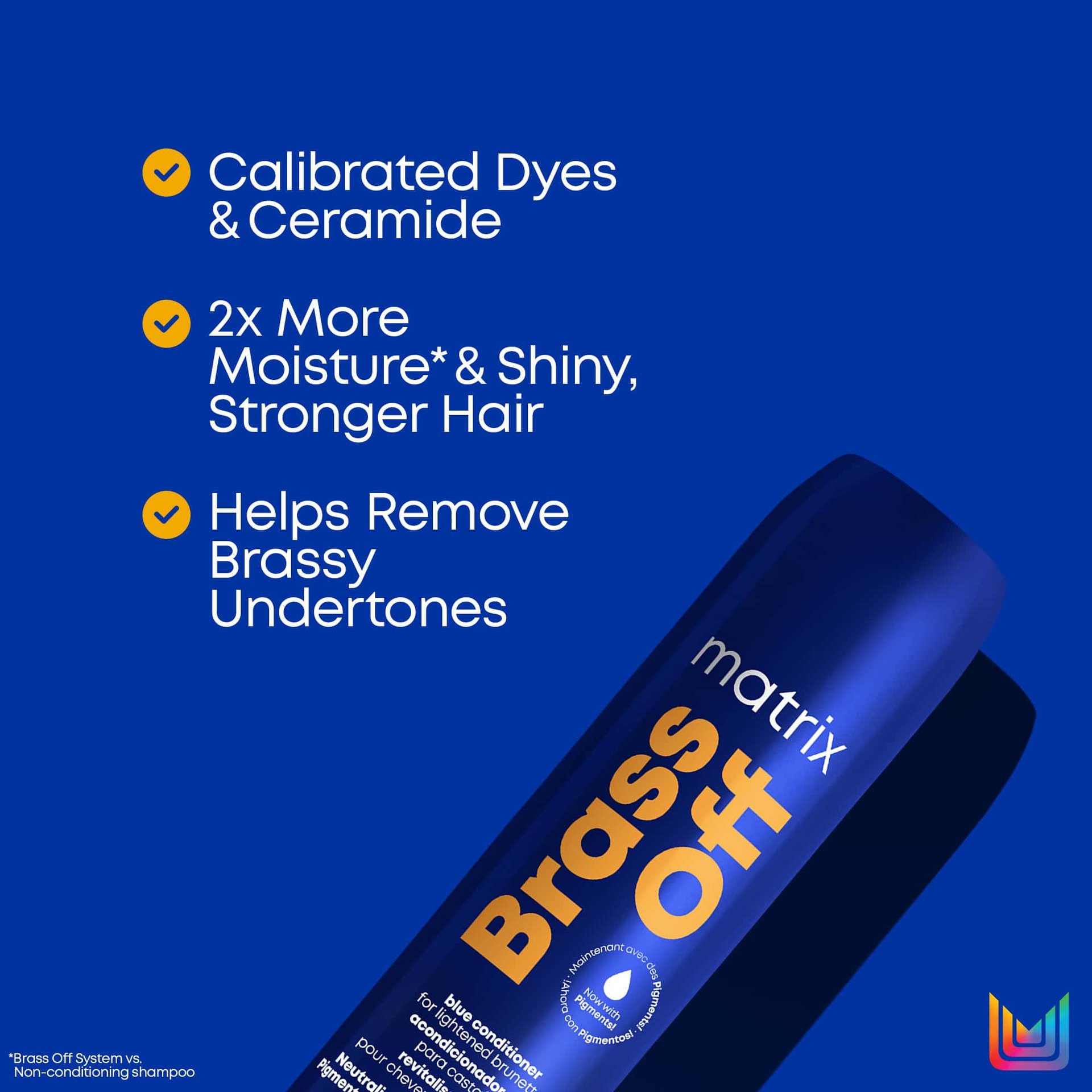 03 Matrix 2023 GL Brass Off Pigmented Conditioner