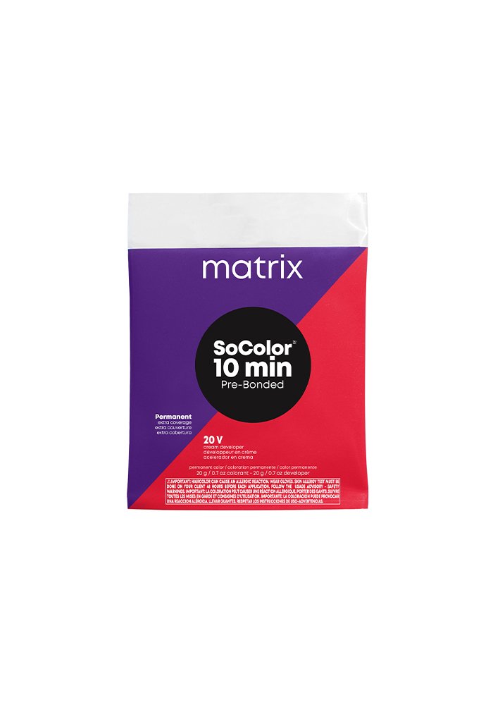 SoColor 10 min Pre-Bonded Permanent Hair Color & Developer Packettes Write Review