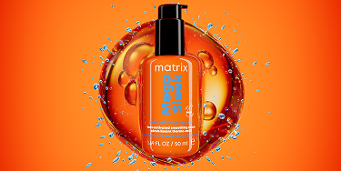 Defy Frizz: Matrix Mega Sleek 96H Anti-Frizz Topcoat Serum