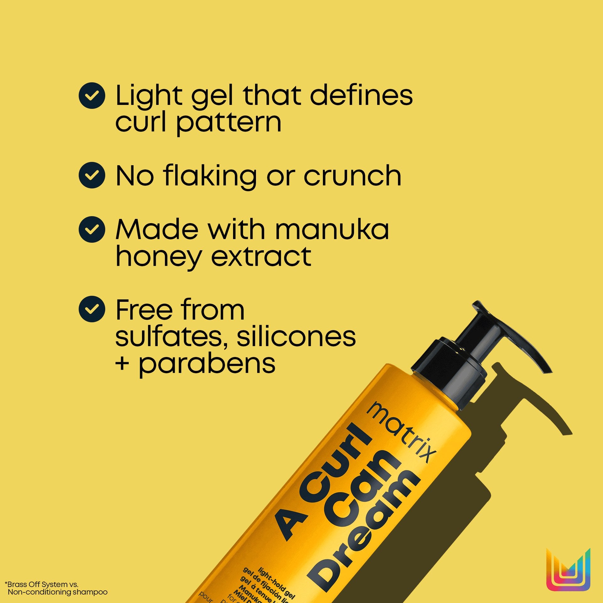A Curl Can Dream Curl Preserving Light Hold Gel - Matrix CA