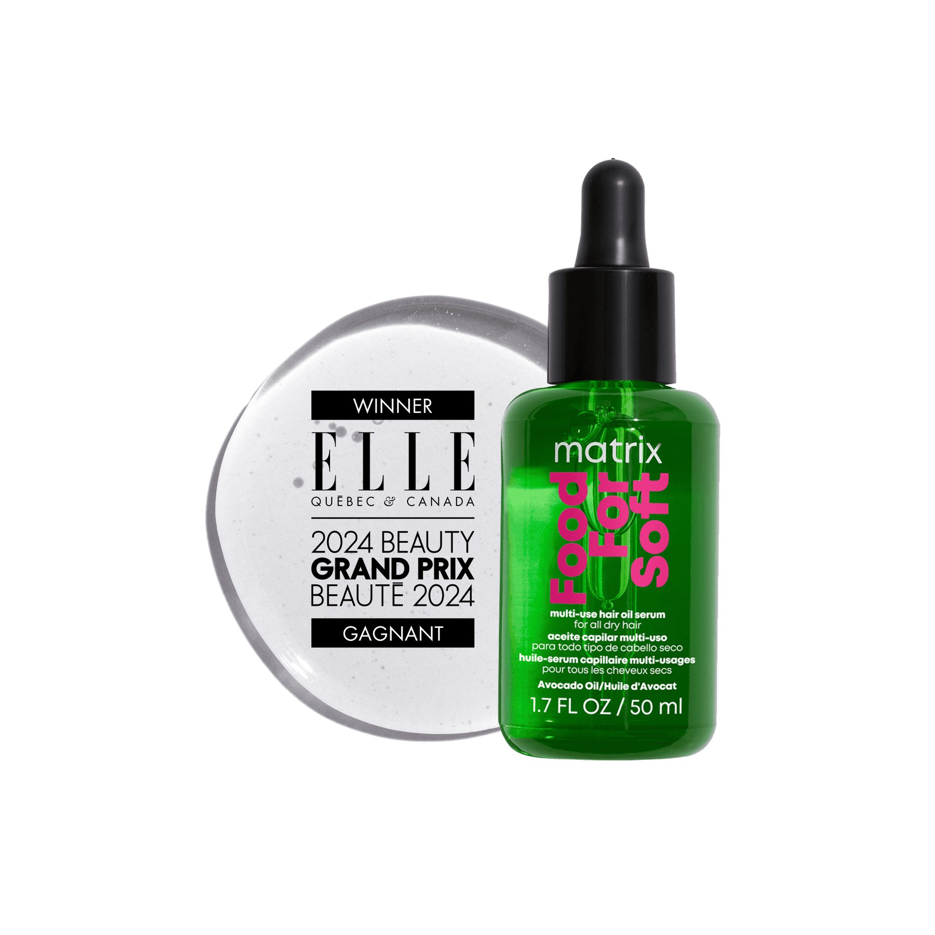 Matrix Food For Soft Huile-Sérum Capillaire Multi-Usages Écrire un commentaire