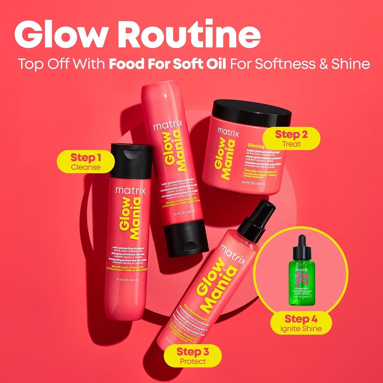 Revitalisant protecteur de couleur Matrix Glow Mania Écrire un commentaire
