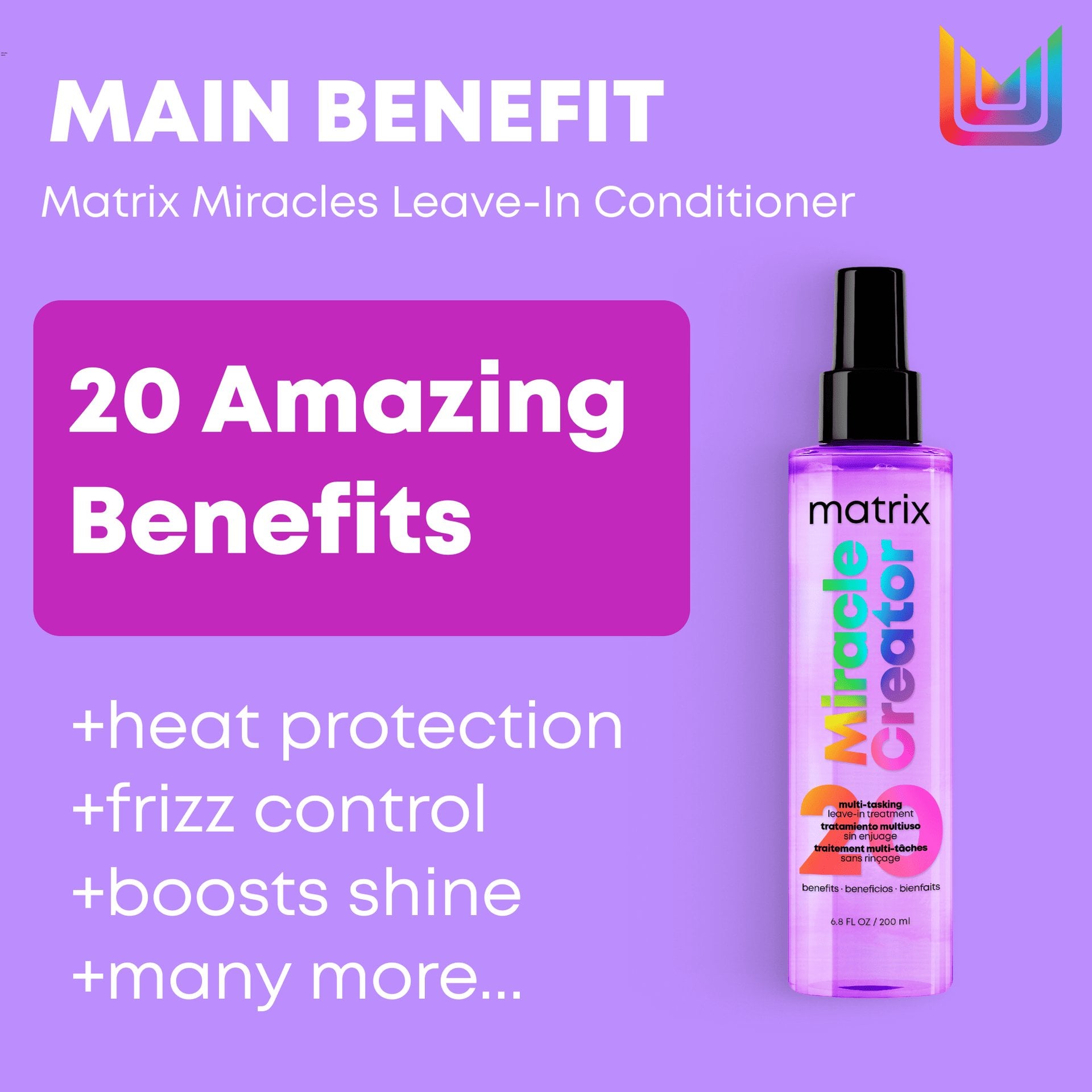 Soin capillaire multi-tâches Miracle Creator Écrire un commentaire