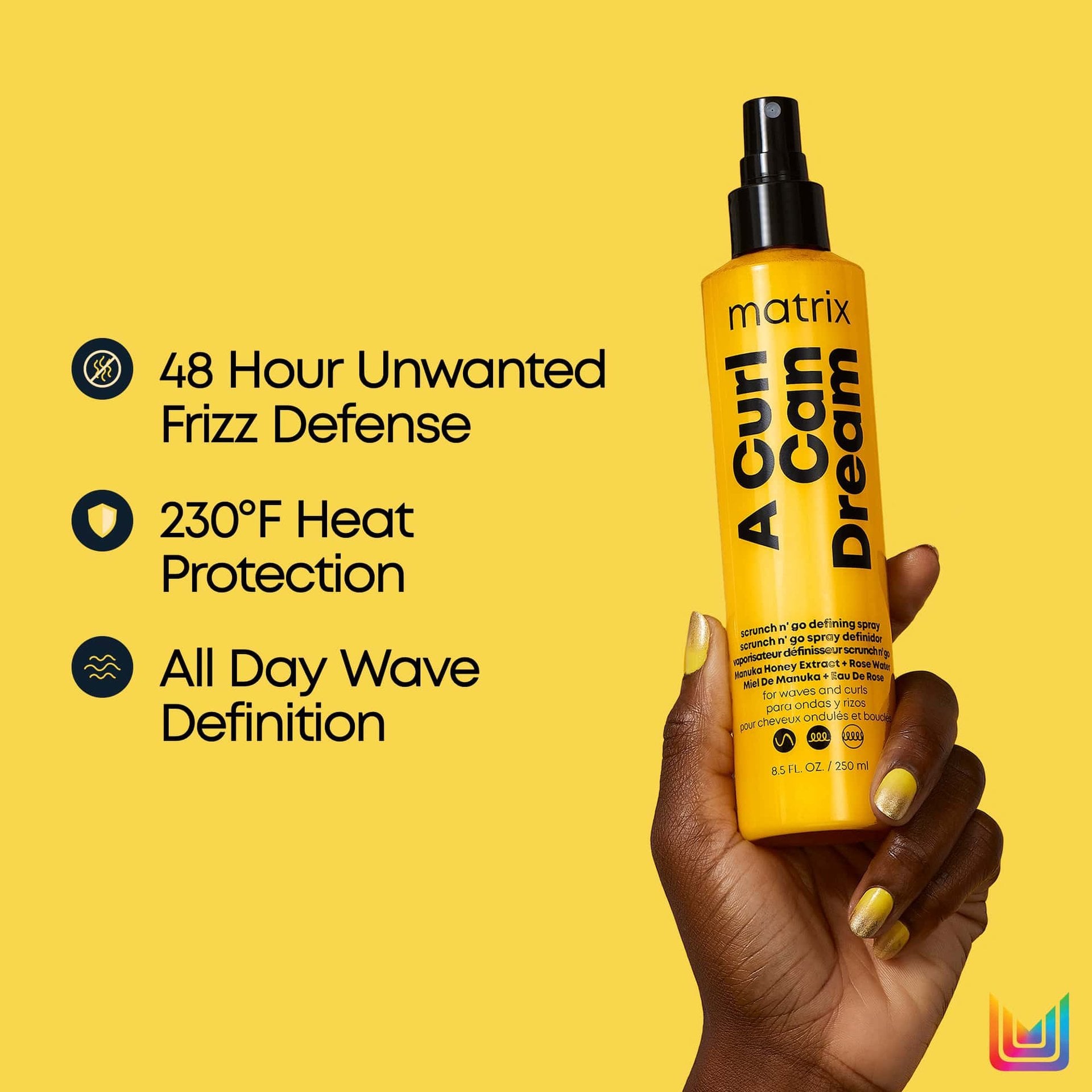 A Curl Can Dream Scrunch N Go Defining Spray For Waves and Curls Écrire un commentaire