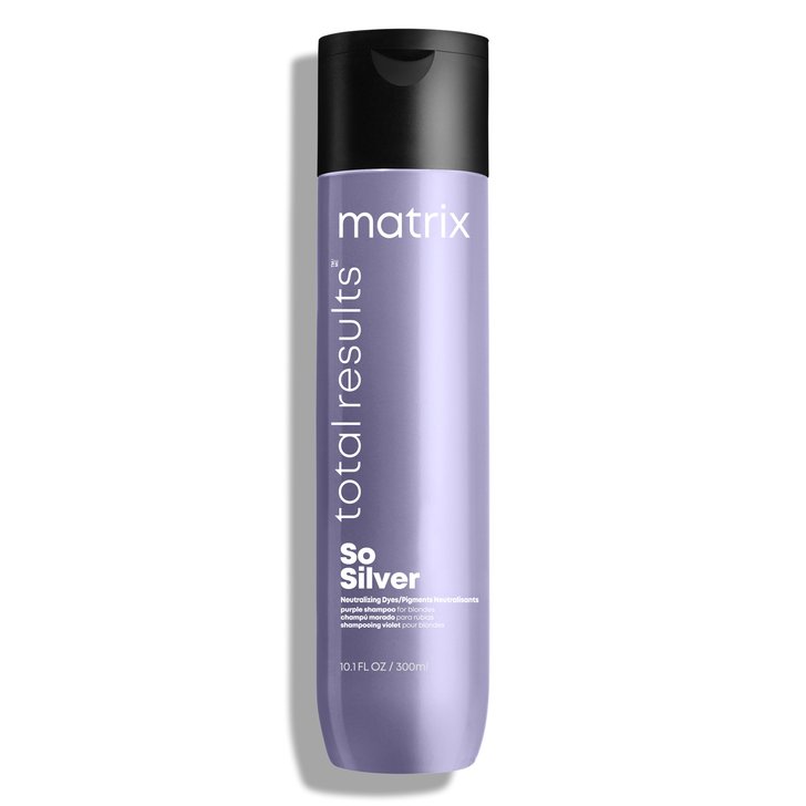 Shampooing violet So Silver pour cheveux blonds et argentés Écrire un commentaire