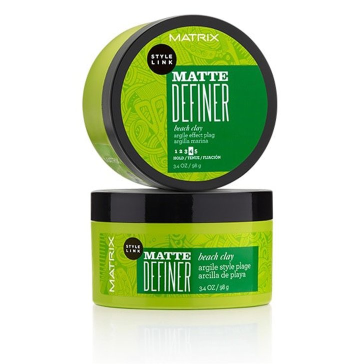 Matrix Style Link Matte Definer Beach Clay for Choppy Texture Without  Buildup, Give All Hair Styles Choppy Texture Without Buildup
