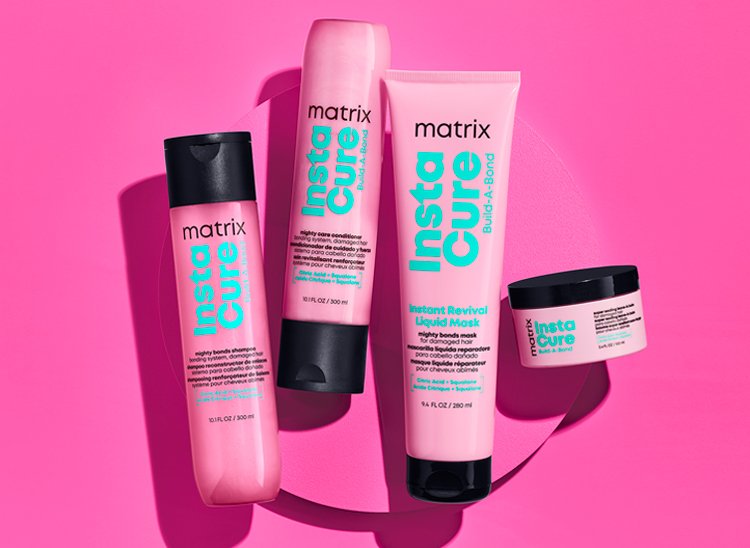 Instacure Build-A-Bond Routine to Fight Hair Damage - Matrix